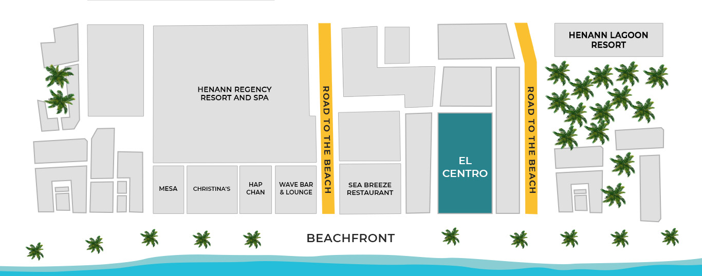 El Centro Resort map